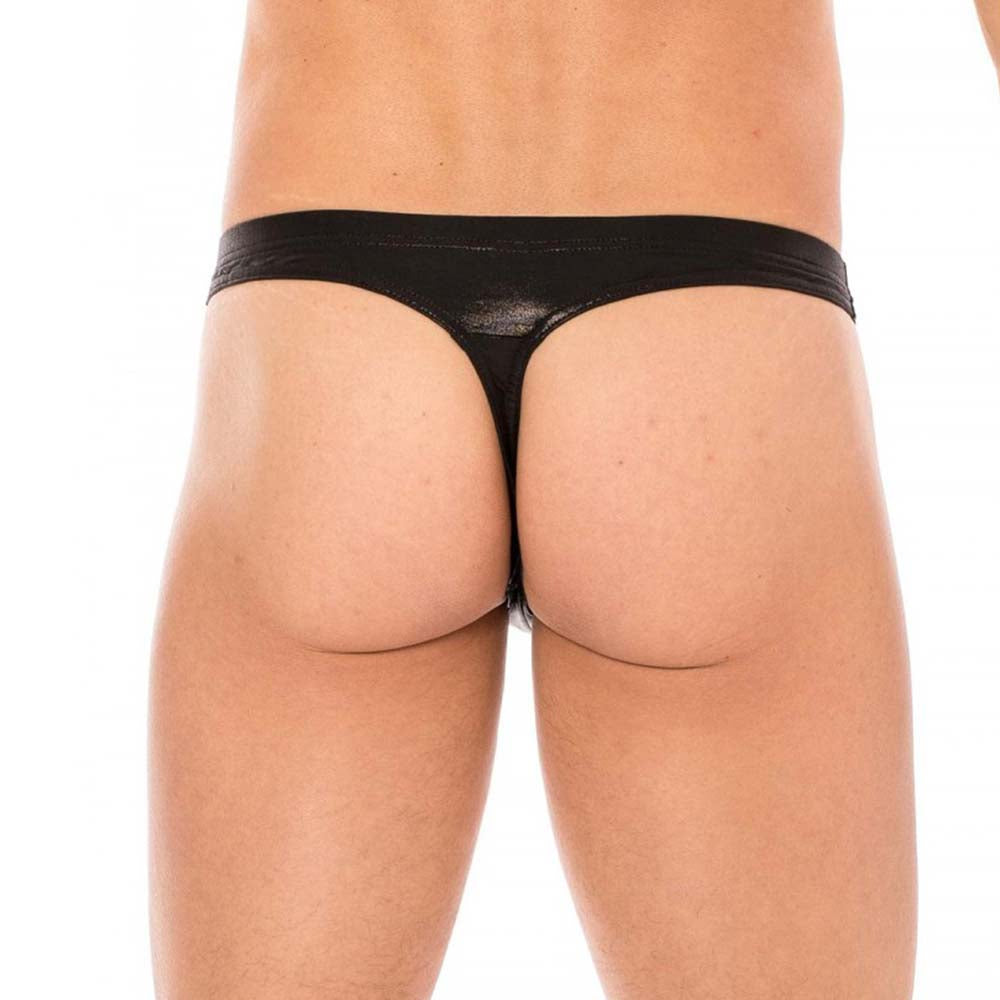 String homme wetlook détail de dos