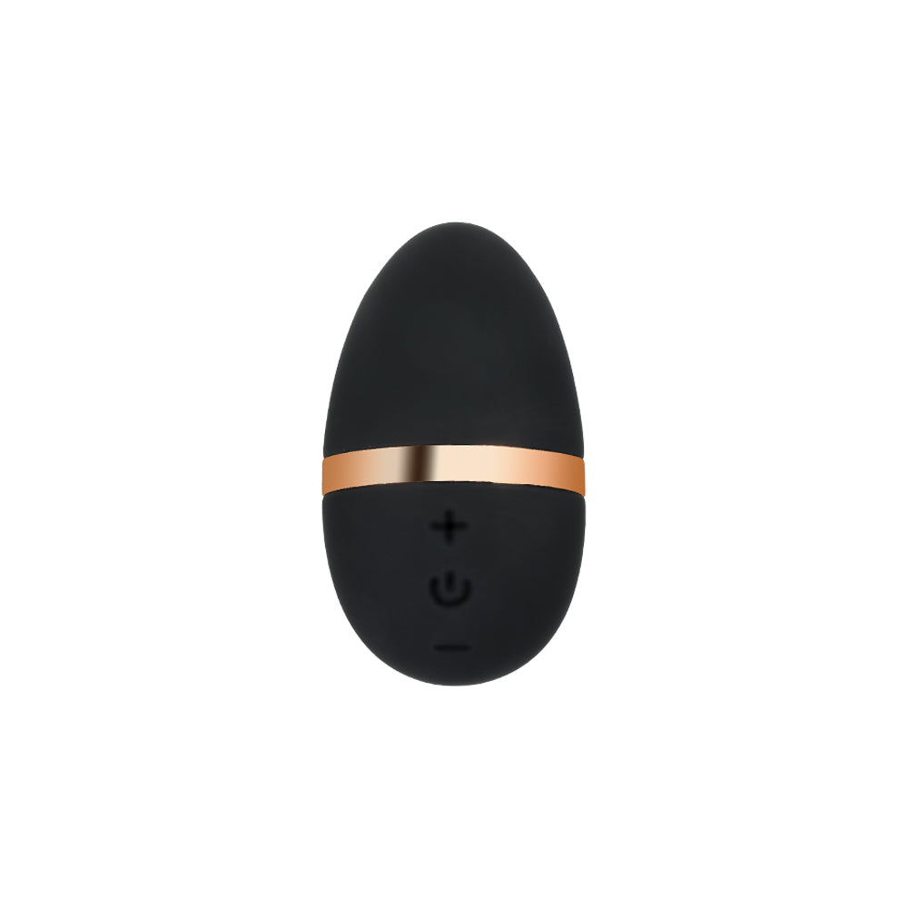 galet lotus noir compact et discret avec boutons