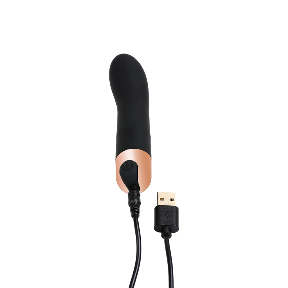 PRECIEUX - Mini vibro rose ou noir pour point G