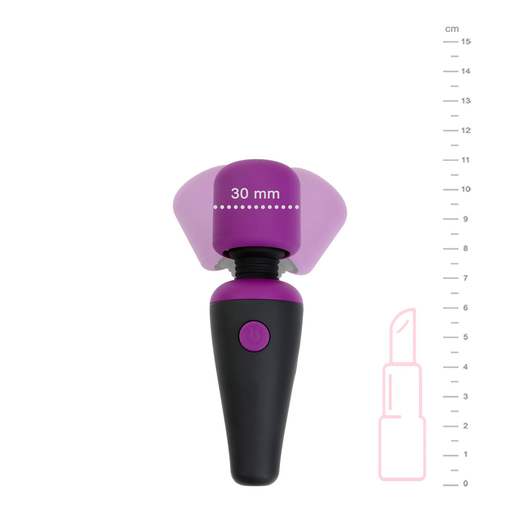CRAQUANT -Micro wand violet et noir de poche