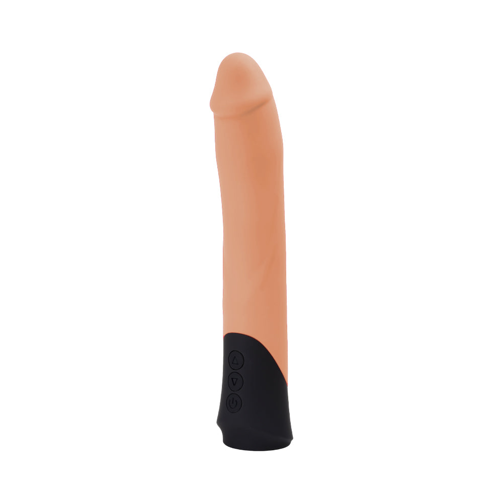 colossal vibromasseur phallique couleur chair