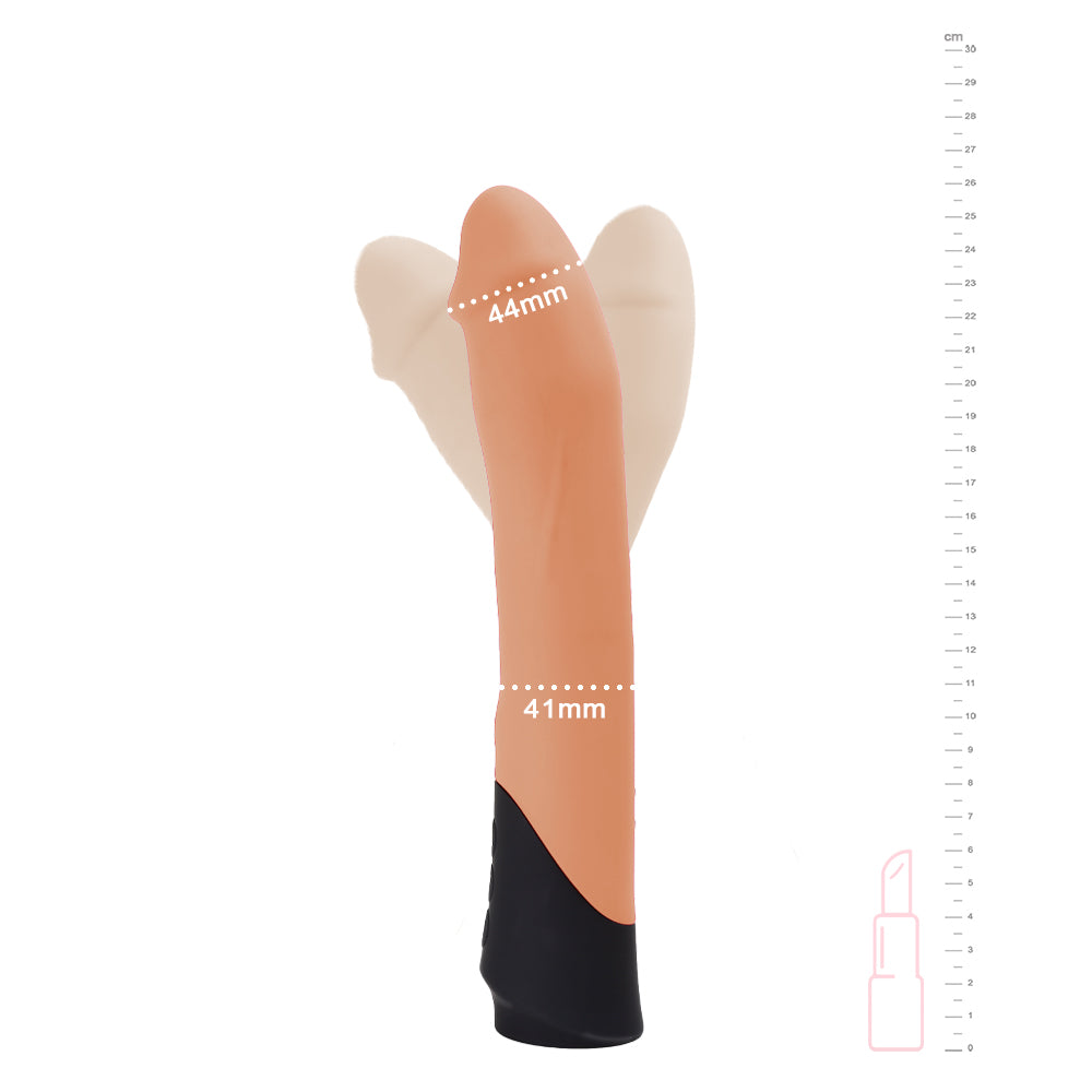 vibromasseur phallique colossal couleur chair diametre et dimensions