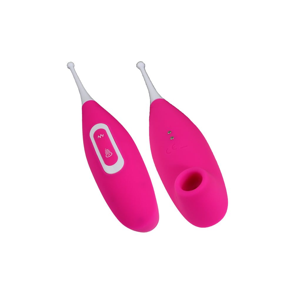 SATELLITE - Stimulateur sans contact rose avec antenne blanche
