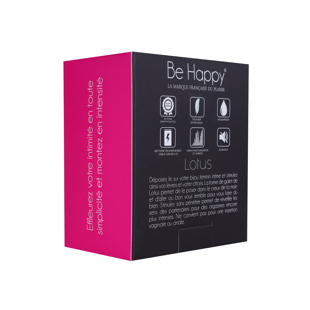 vue arriere coffret be happy galet de massage lotus