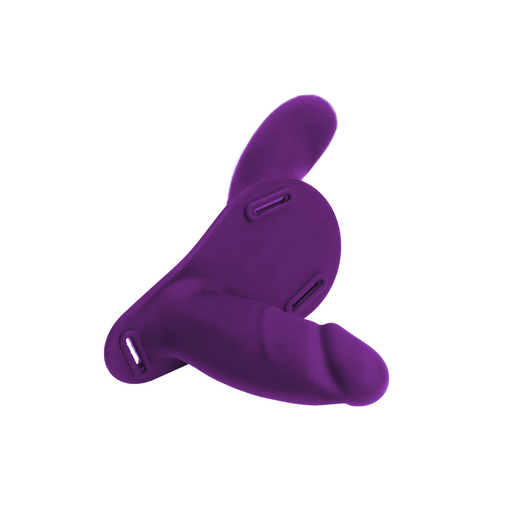 Empereur Double Gode Ceinture M & L Violet Bleu