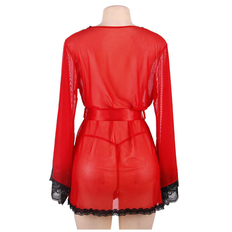 DESHABILLE DESIRE MOI - Sensual Lingerie Rouge dos
