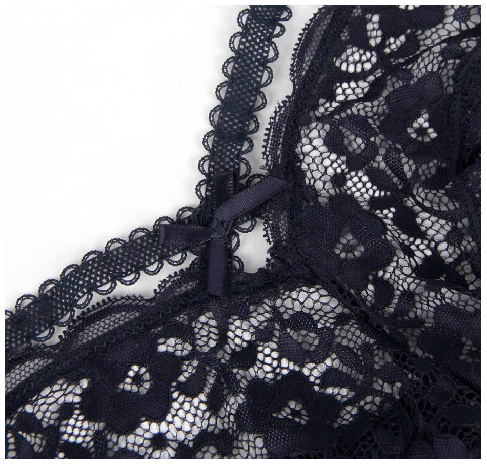 Shorty Pétunia - Sensual Lingerie bleu dos