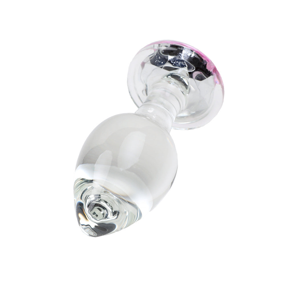 Plug verre rose
