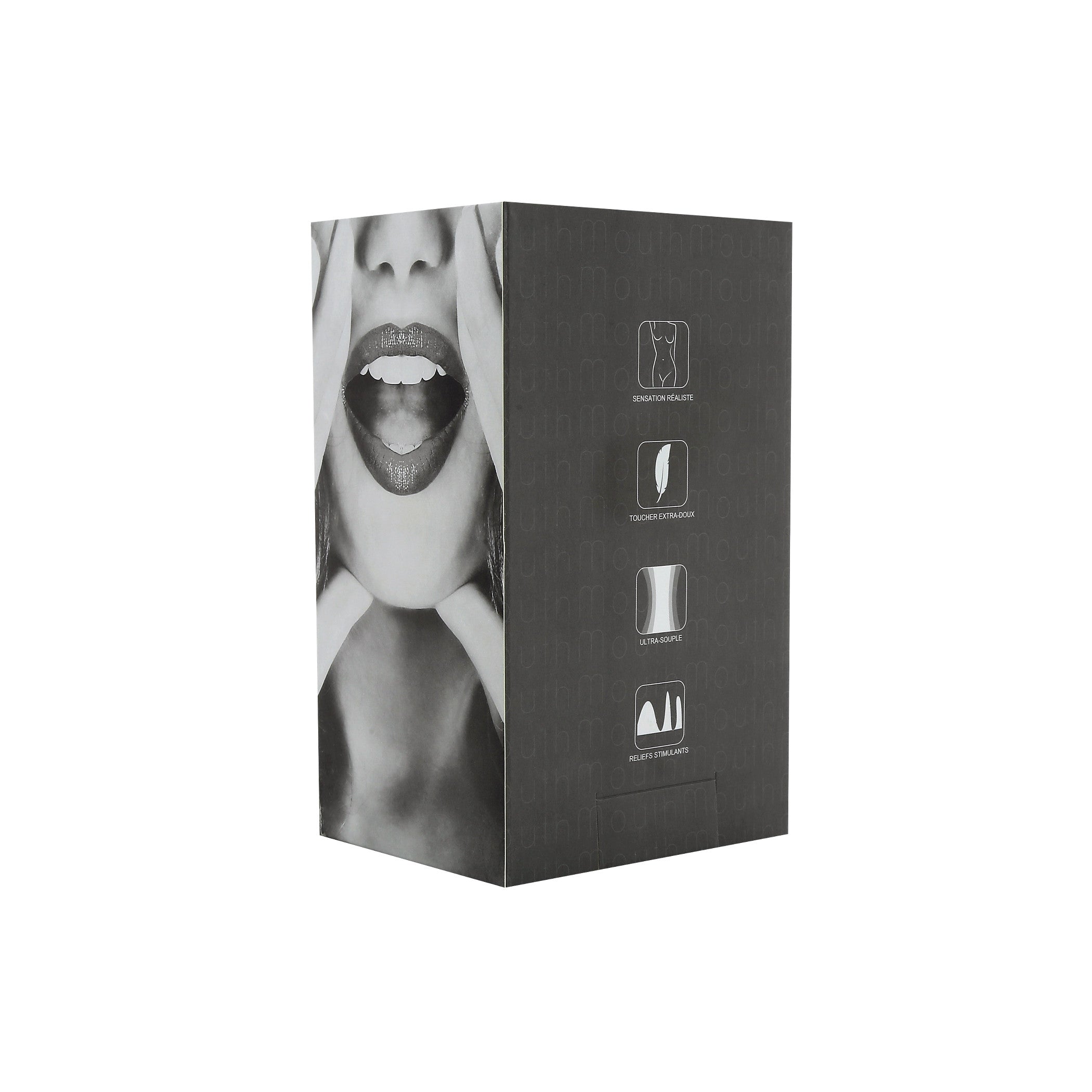 Boite dos masturbateur bouche grande
