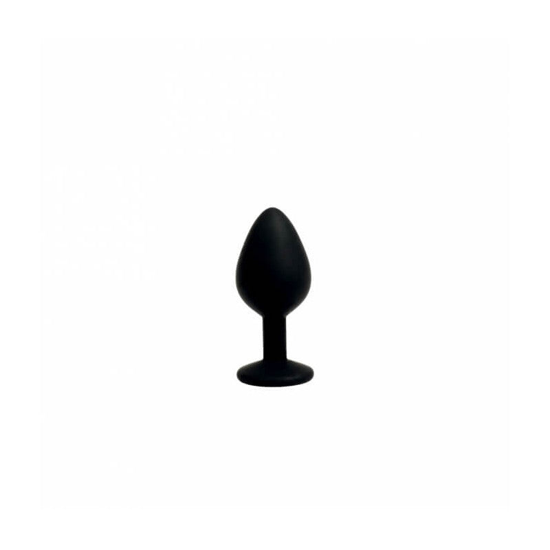 Plug anal bijou noir taille M