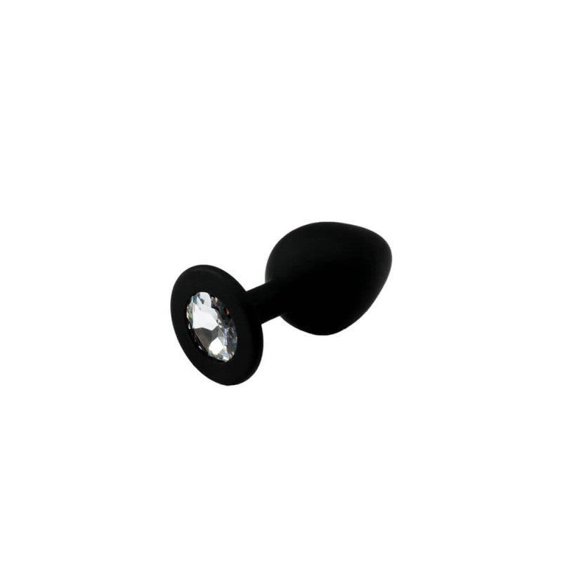 Plug anal bijou noir taille M