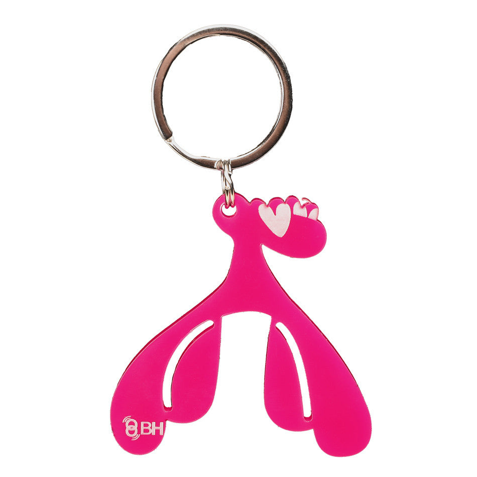 Porte-clefs clitoris fuchsia