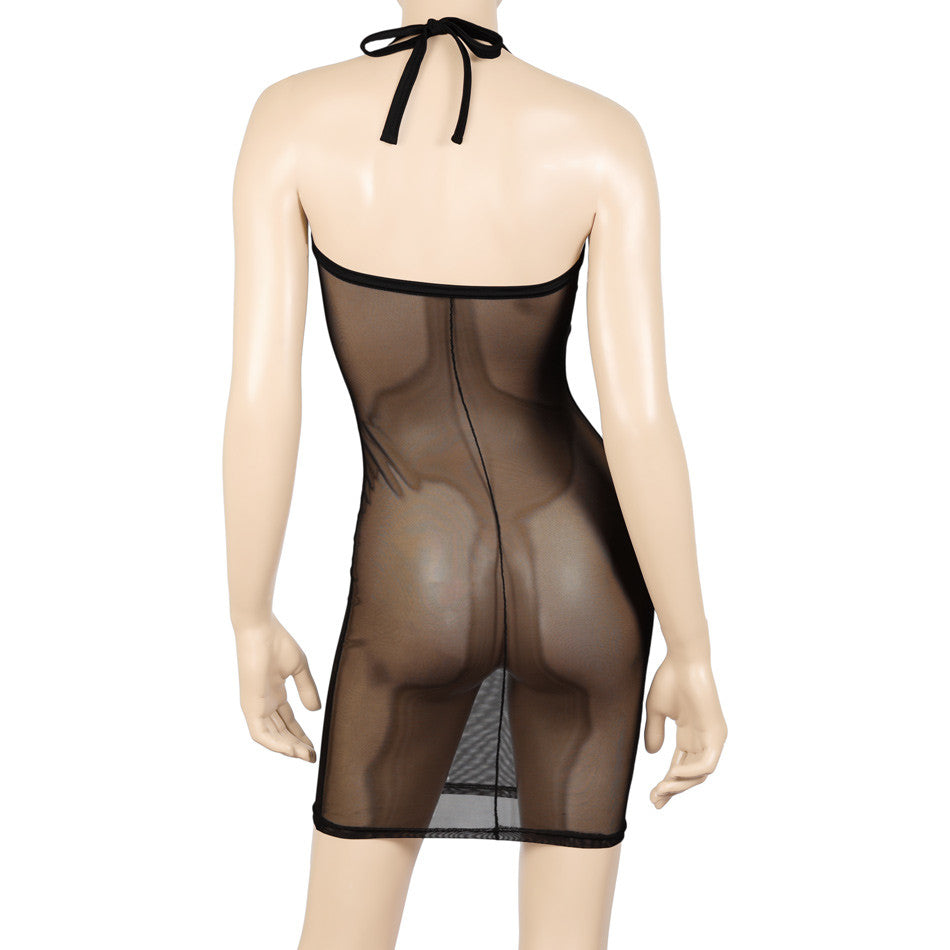 robe caraïbe transparent out x voile dos nu vu de dos