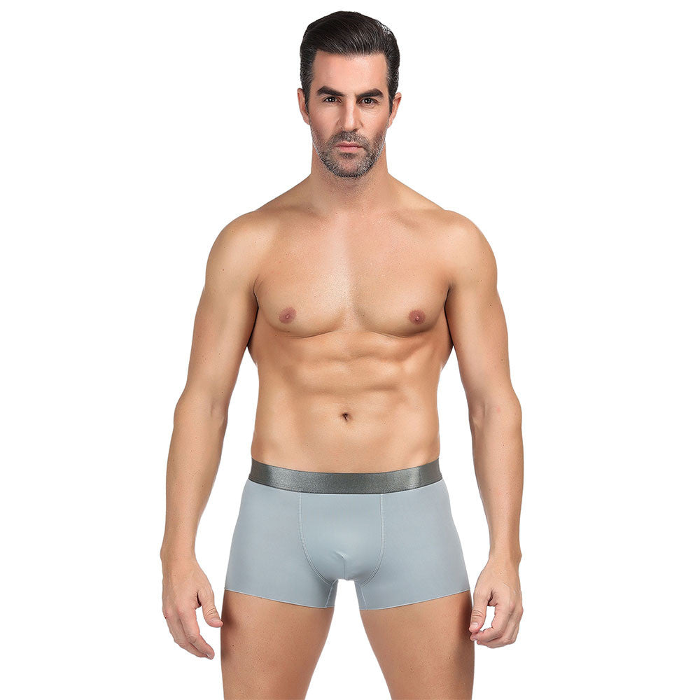 Boxer gris homme sur mannequin vue de face