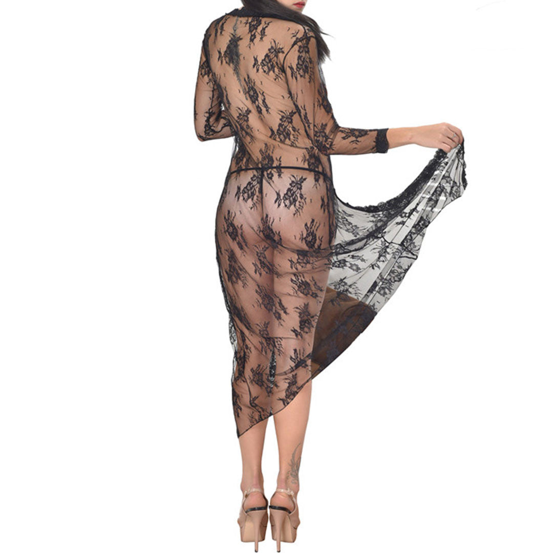 Kimono long dentelle evening Sensual Lingerie