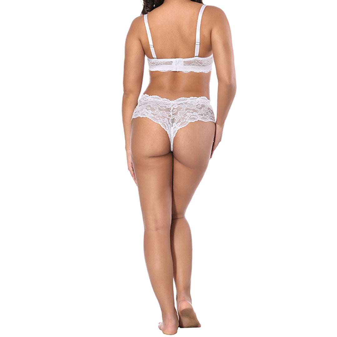 Shorty essentiel blanc sur mannequin