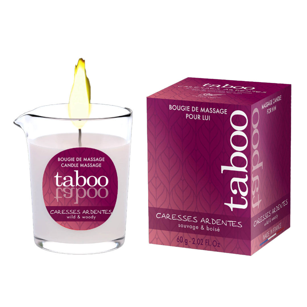 Bougie de massage caresses ardentes - Ruf