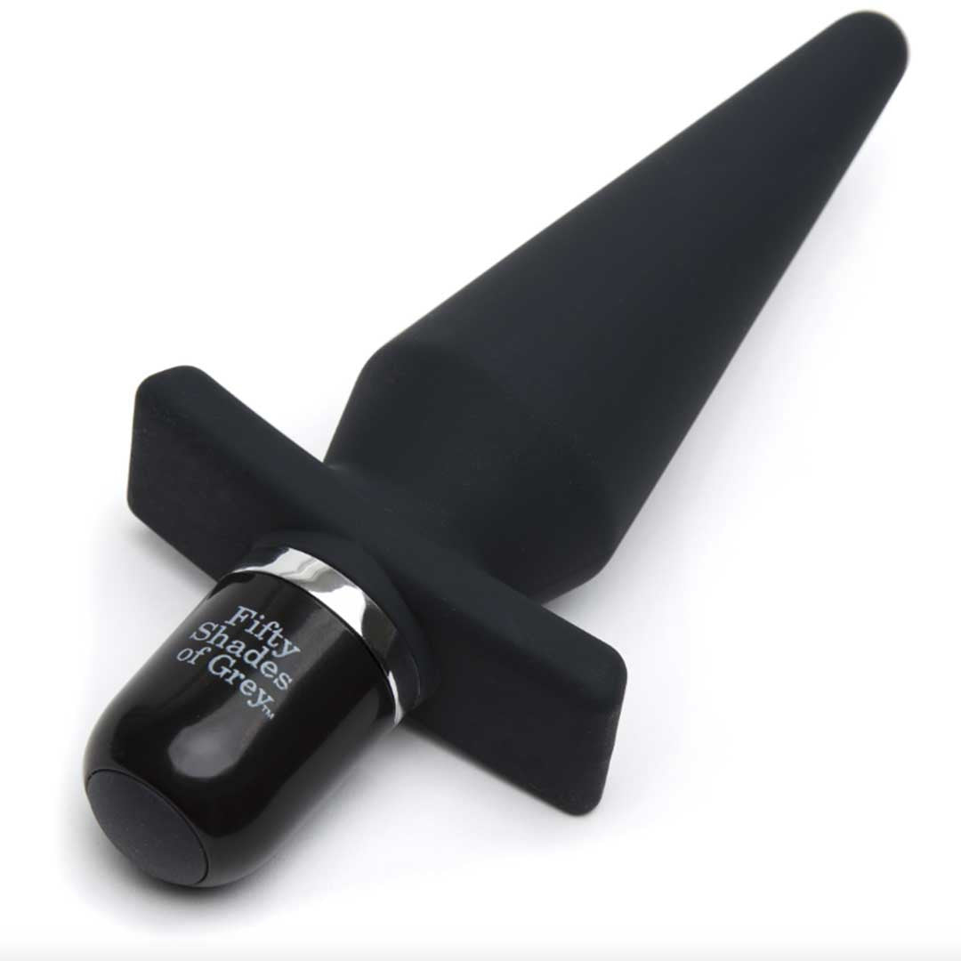 Plug Anal Vibrant Silicone Delicious - 50 Nuances de Grey