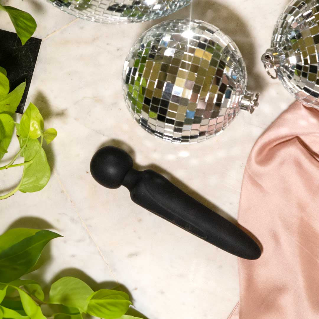 vibromasseur wand feroce noir pour stimulation clitoris