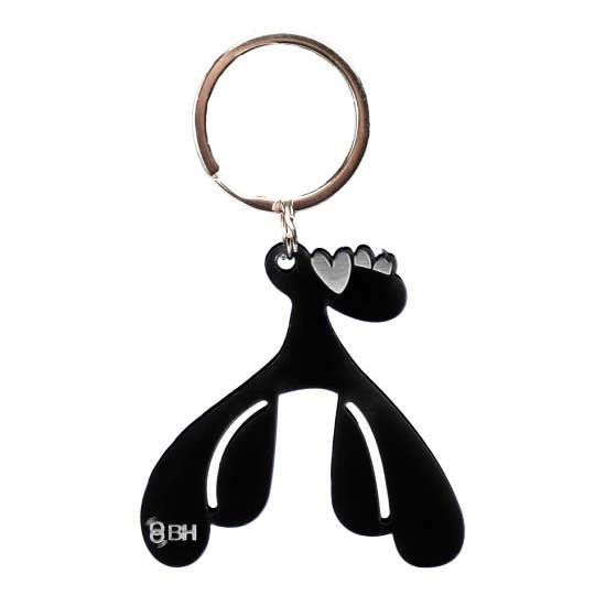 Porte-clefs clitoris noir