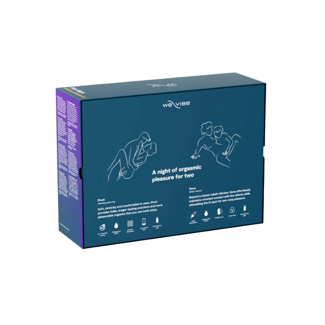 Coffret vibromasseur couple Date Night Set - We Vibe