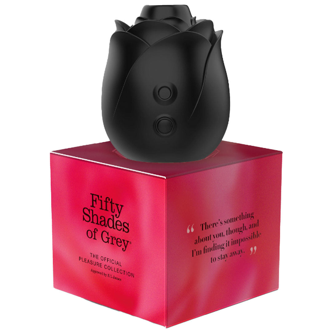 Stimulateur clitoridien Rose Suction - 50 nuances de grey