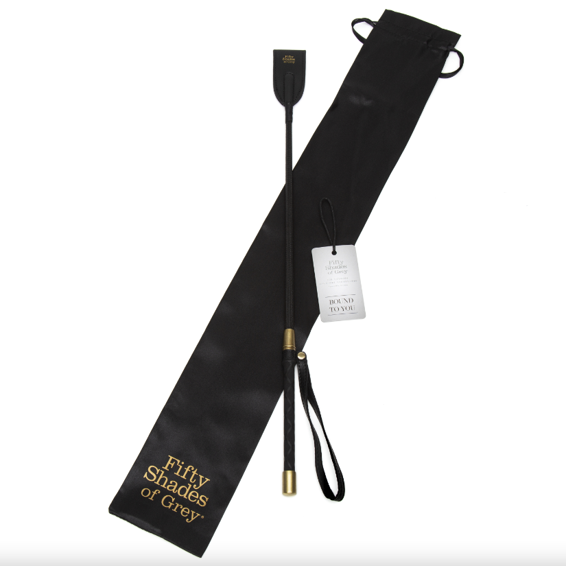 Cravache en cuir - 50 nuances de grey