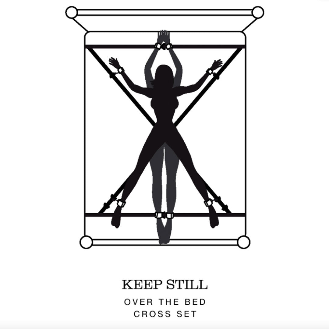Kit d'attaches pour lit Keep Still- 50 Nuances de Grey