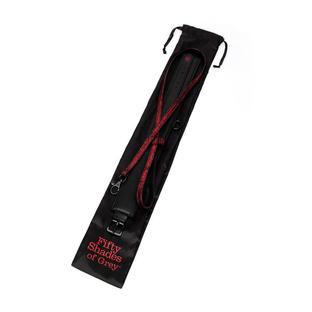 Collier avec laisse - 50 Nuances de Grey