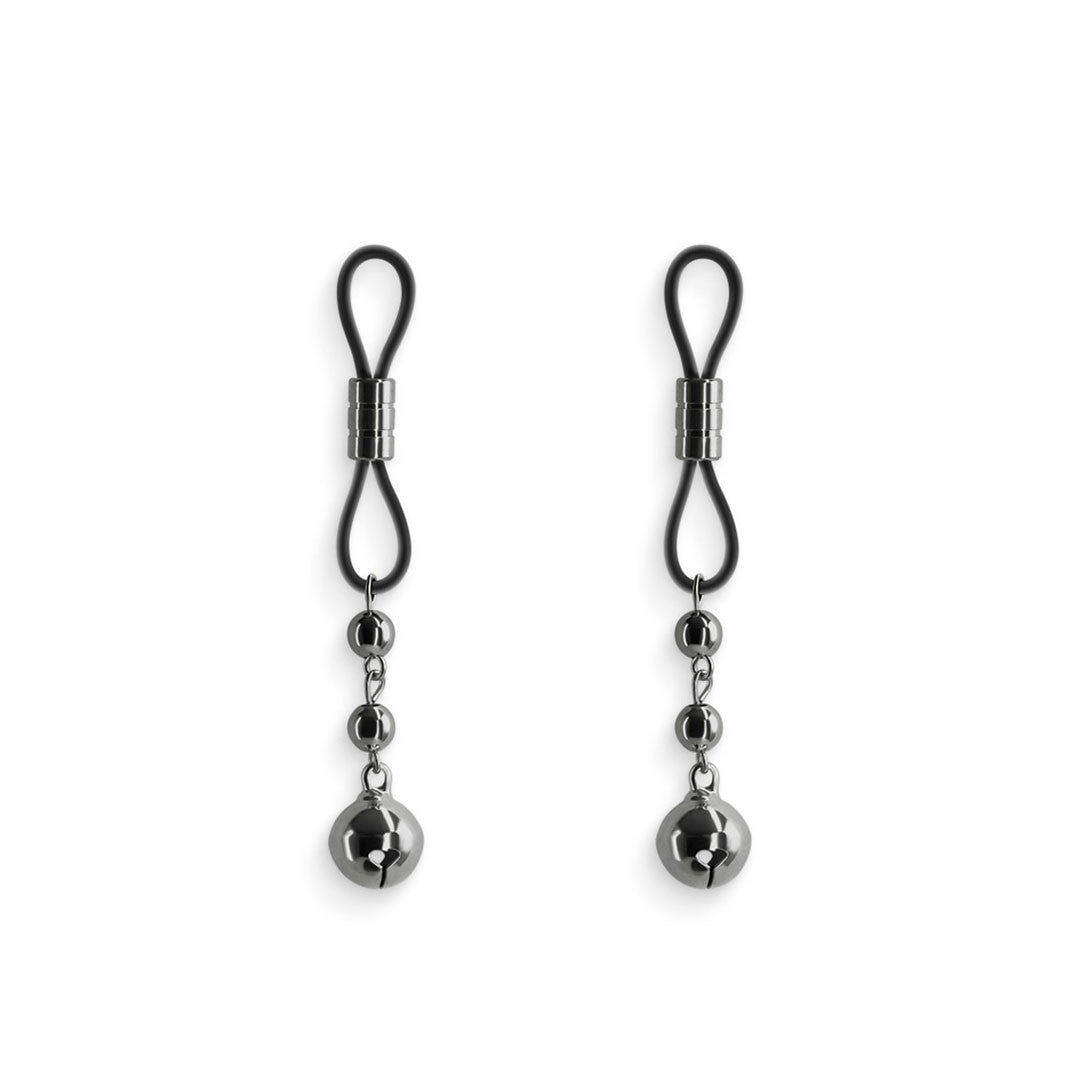 Pinces à tétons Perle Noir - NS Novelties