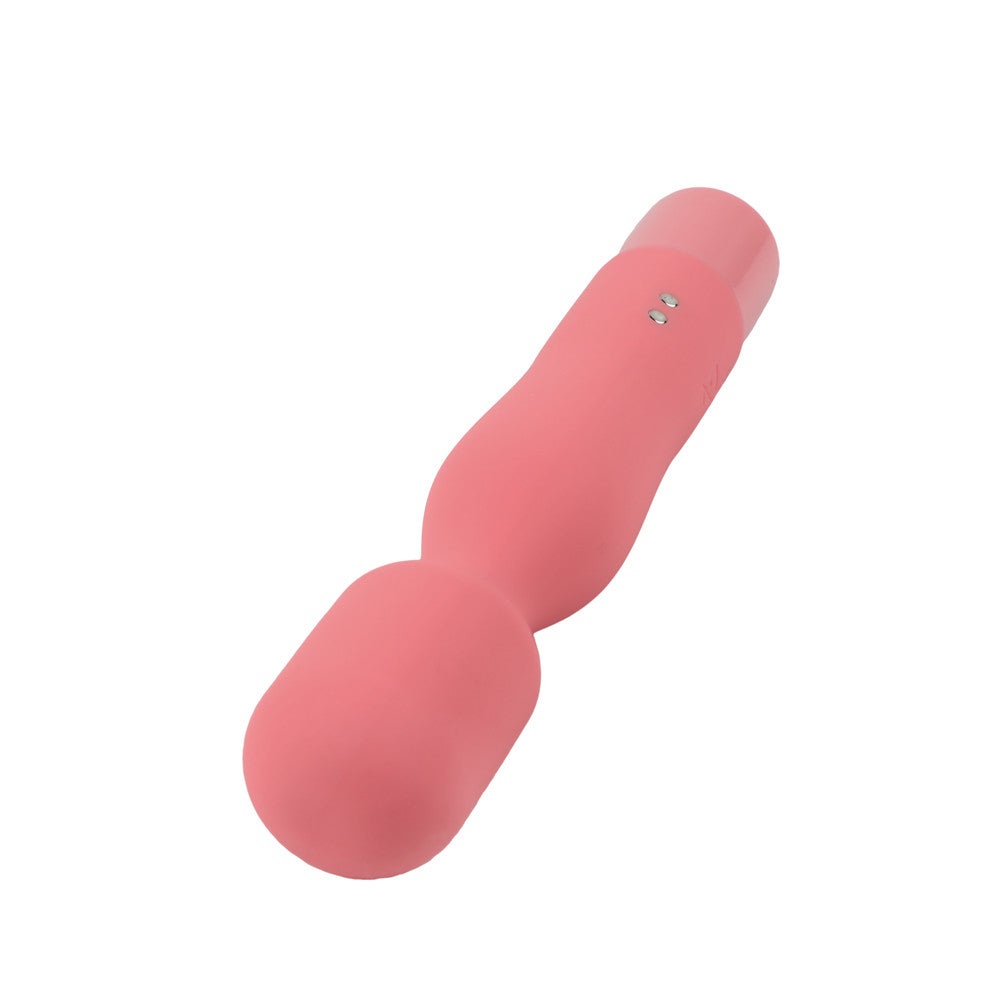 stimulateur clitoridien wand frisson corail en silicone rechargeable