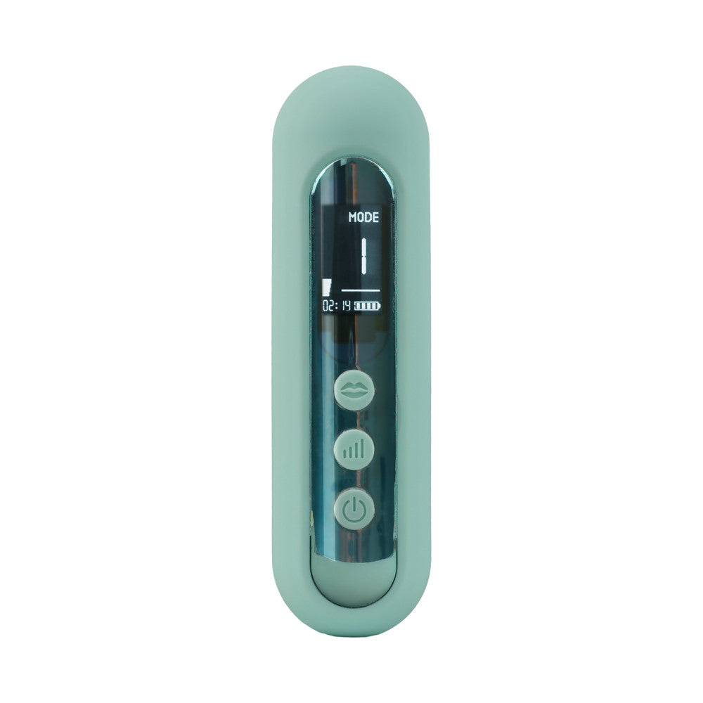 stimulateur clitoridien contact a aspiration avec ecran de controle