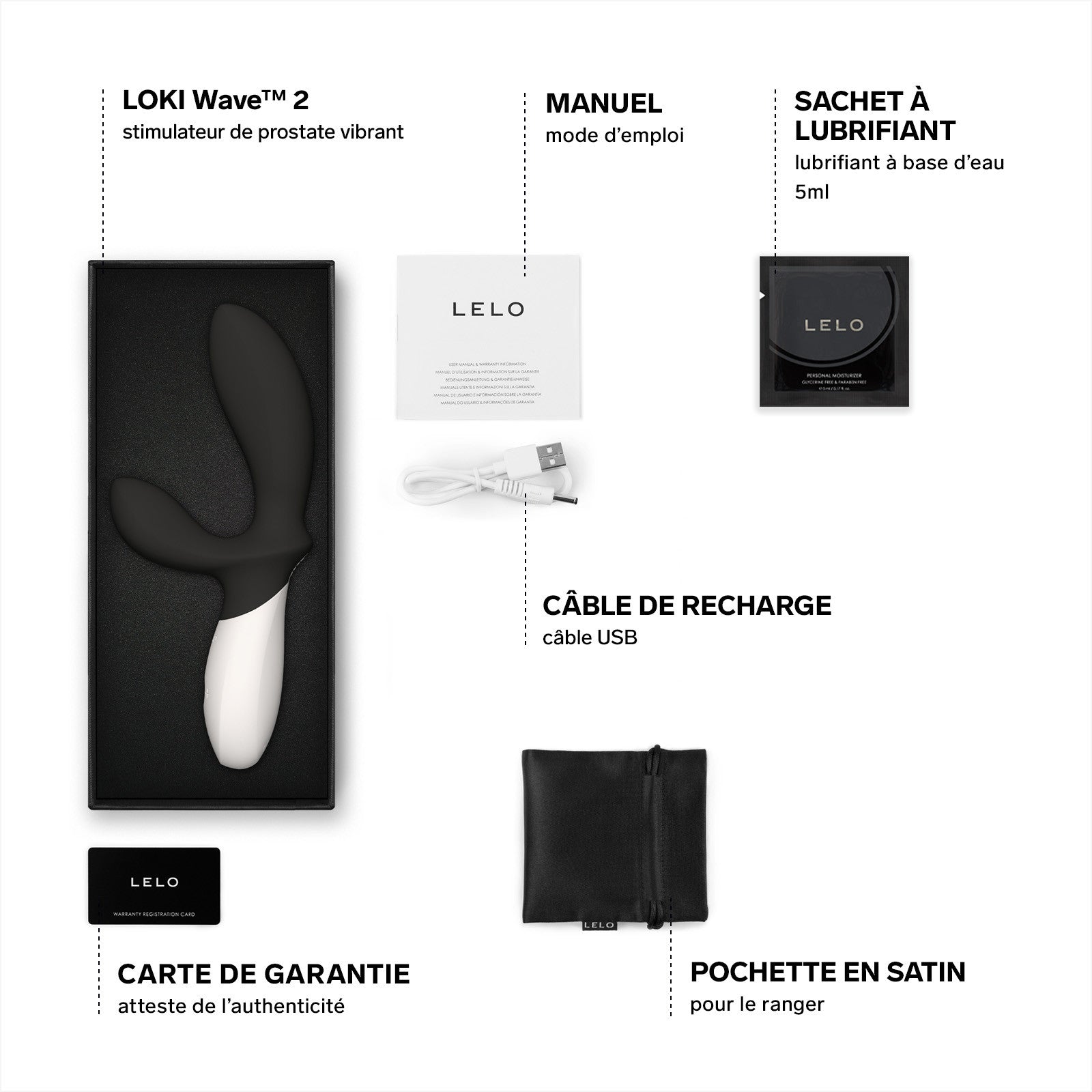 Stimulateur prostatique Loki Wave 2 - Lelo