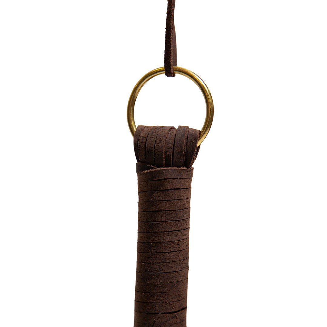 Martinet Cuir de Veau 60 Brins Marron