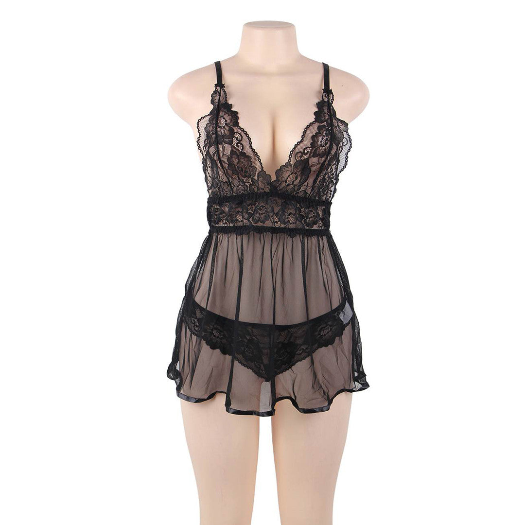 Nuisette Babydoll Domino