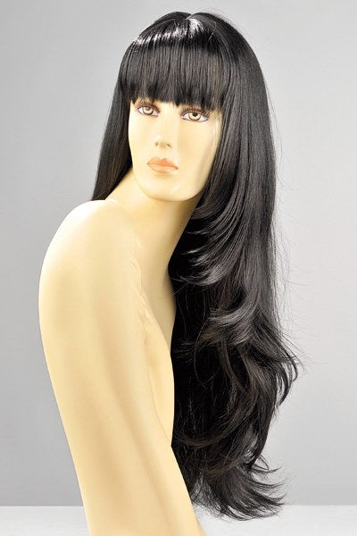 Perruque Cheveux Longs et Frange