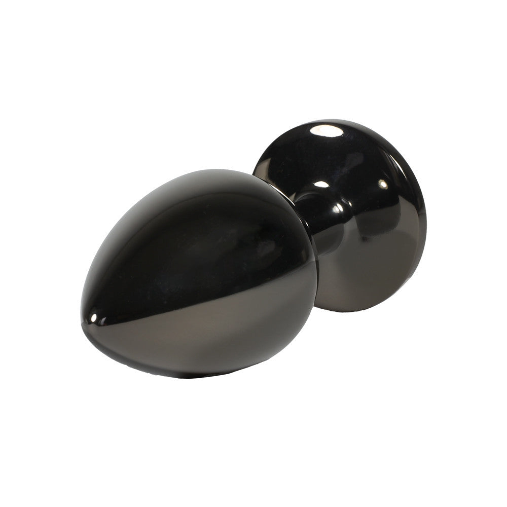 Plug Alu Noir XL Crystal - Steel Lovin U
