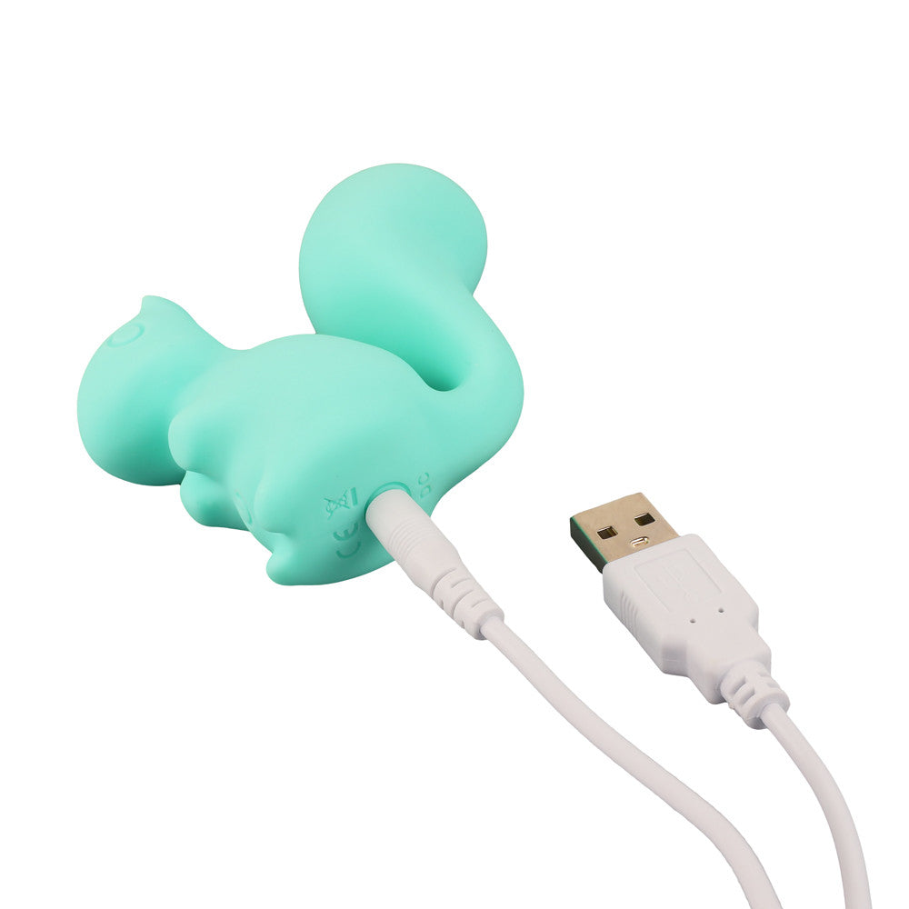 Vibromasseur Écureuil Vert - Ecotoys