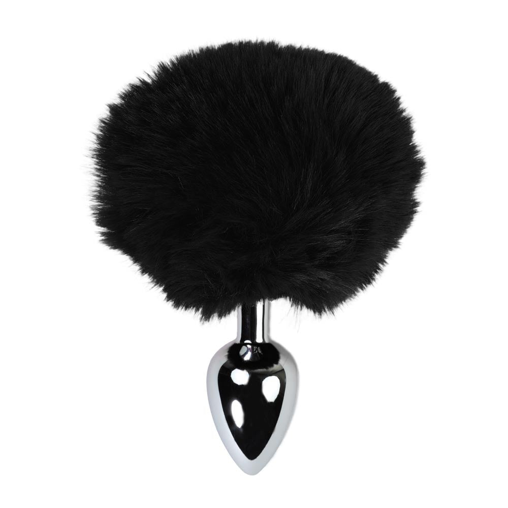 Plug Pompon Noir - Vue Verticale - Steel Lonvin U