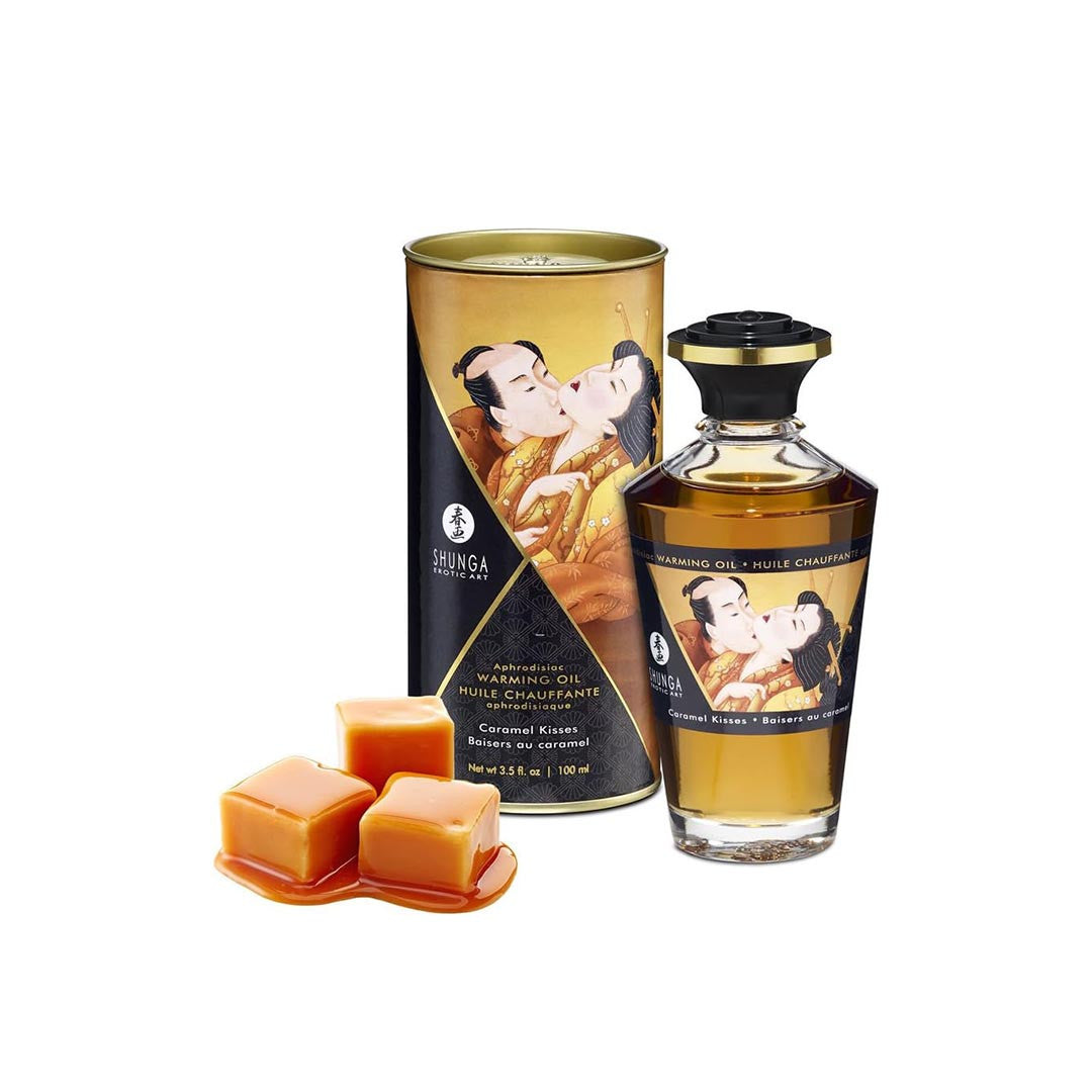 Huile de Massage Comestible saveur Caramel