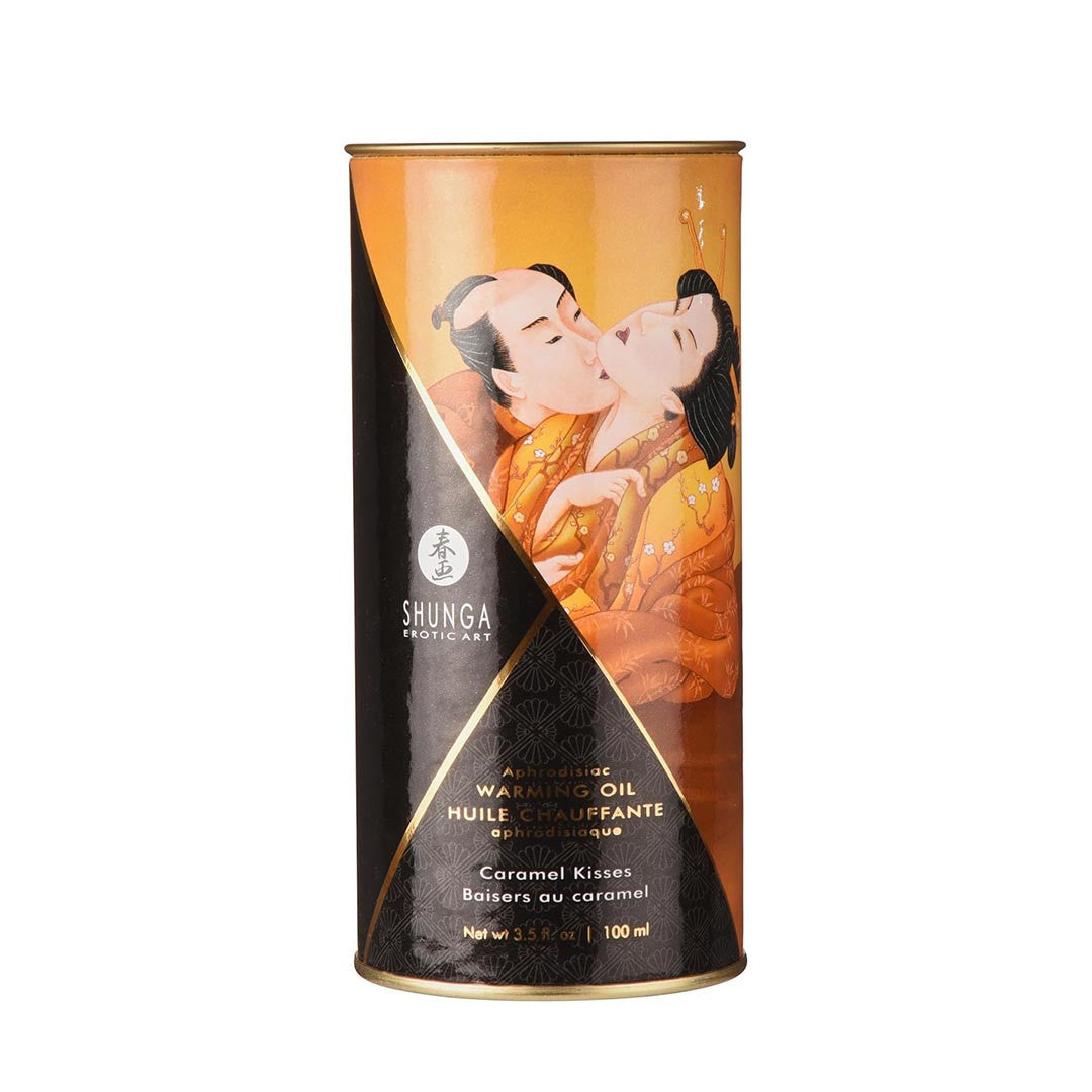 Huile de Massage Comestible boîte saveur Caramel
