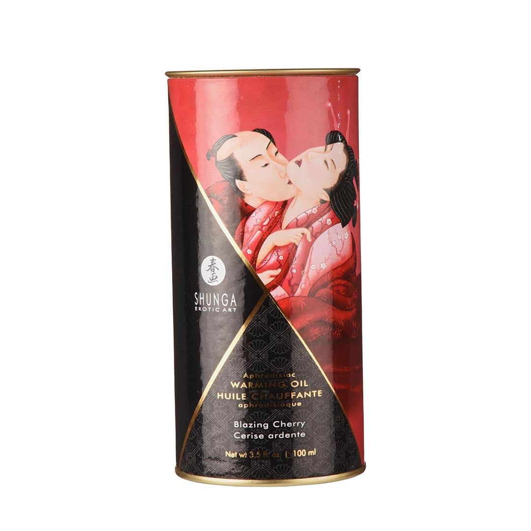 Huile de Massage Comestible boîte saveur Cerise