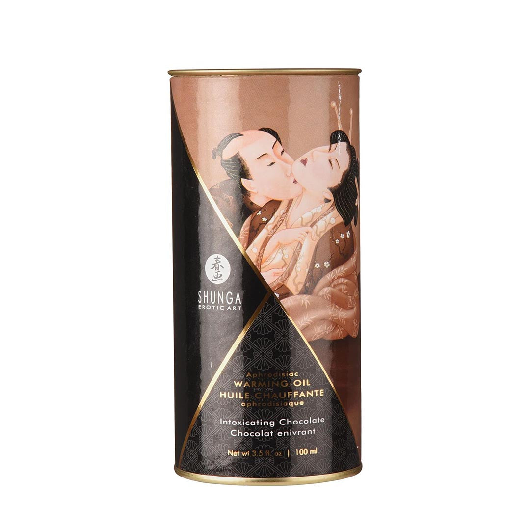 Huile de Massage Comestible boîte saveur Chocolat