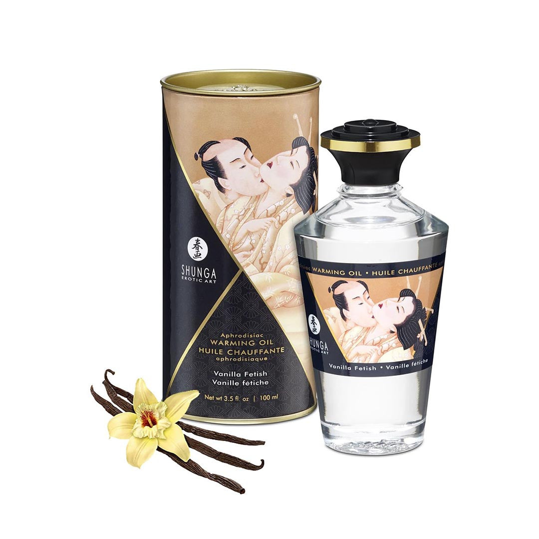 Huile de Massage Comestible saveur Vanille