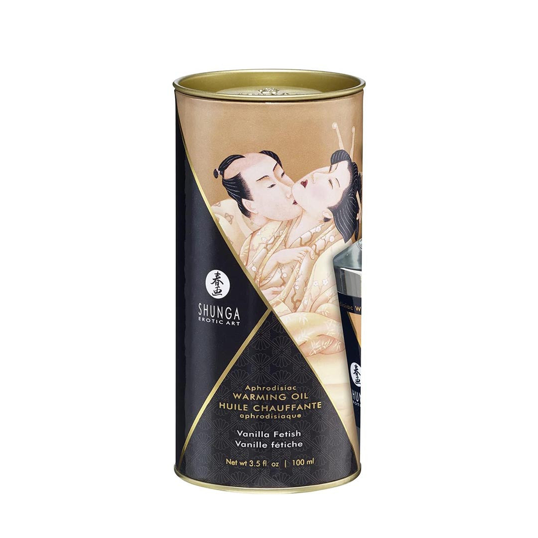 Huile de Massage Comestible boîte saveur Vanille