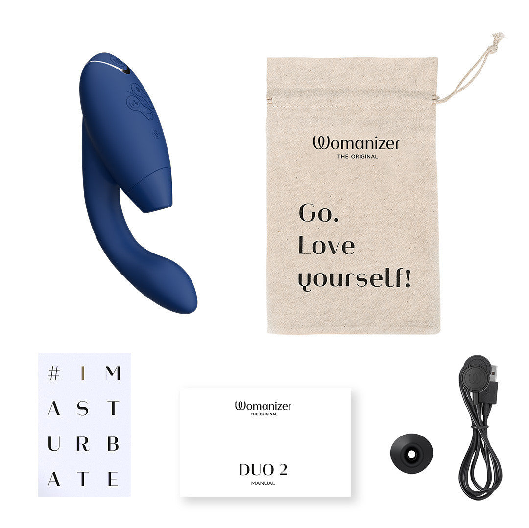 Womanizer Duo 2 – Stimulateur Clito & Point G