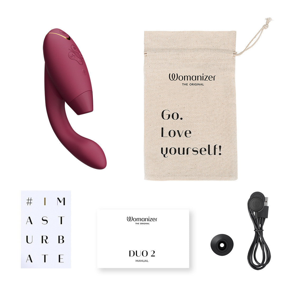 Womanizer Duo 2 – Stimulateur Clito & Point G