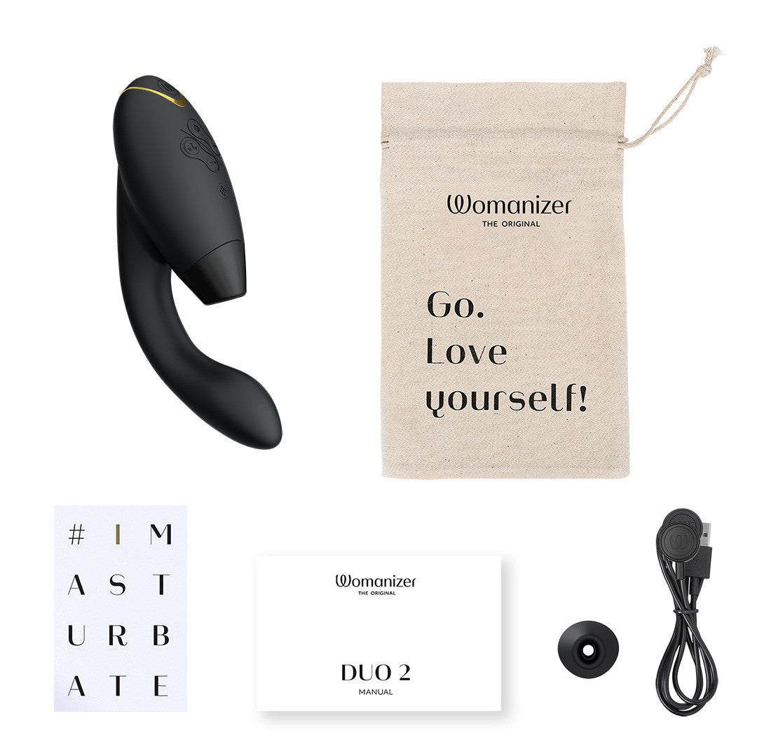 Womanizer Duo 2 – Stimulateur Clito & Point G