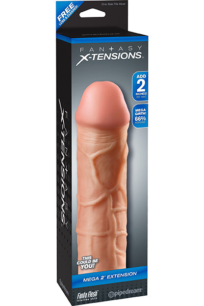 Gaine de Pénis Mega 2 Pipedream dans sa boîte