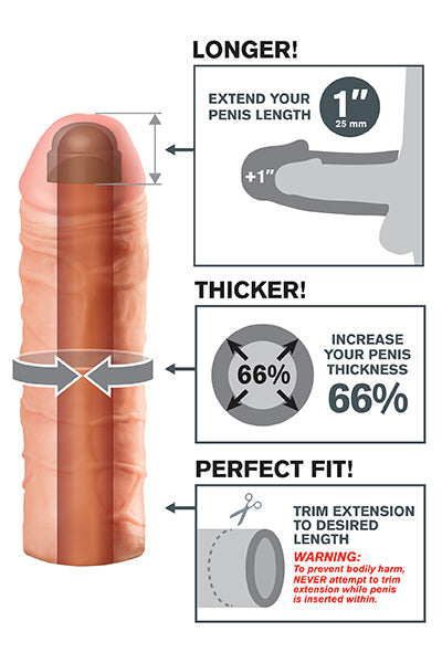 Gaine d'extension 1 Mega Pipedream infos techniques
